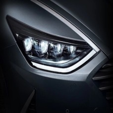 Передняя светодиодная Led фара Hyundai Sonata 2019+ (DN8)