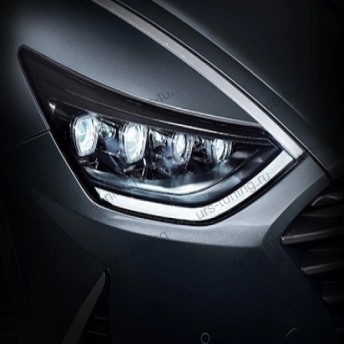 Передняя светодиодная Led фара Hyundai Sonata 2019+ (DN8)