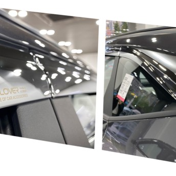 Дефлекторы окон хромированные Hyundai Tucson (NX4) 2021+