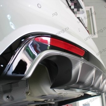 Диффузор GT-Line под двойной выхлоп Kia Optima 2016