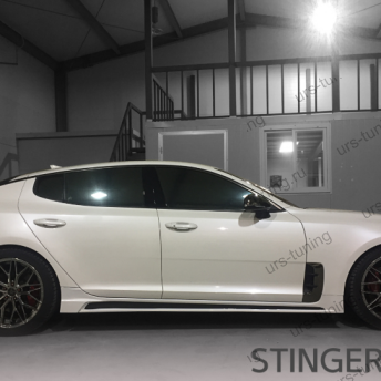 Накладка на передний бампер KEANU Kia Stinger 2018-2019+