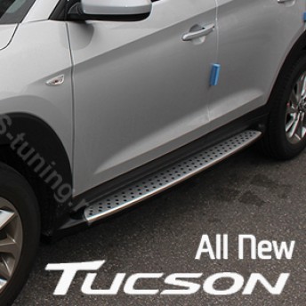 Боковые пороги X6 Type Tucson 2015