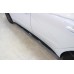 Глянцевая накладка на боковые пороги Hyundai Sonata (DN8) 2020+