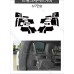 Фетровые накладки багажника Hyundai Santa FE 5 (MX5)