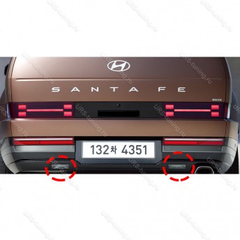 Светодиодная лампа заднего хода Hyundai Santa Fe 5 (MX5)