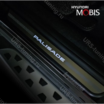 Накладки на пороги LED Hyundai Palisade (LX2) 