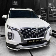 Накладка (юбка) переднего бампера Vega Style Hyundai Palisade (LX2)