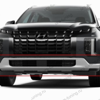 Накладка на передний бампер Hyundai Palisade (LX2 PE)