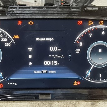 Цифровая панель приборов 12.3 дюймов Hyundai Palisade