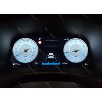 Цифровая панель приборов Hyundai Palisade 2022+ (PE)