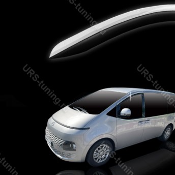 Дефлекторы с хромированной полосой Hyundai Staria