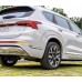 Хромированная накладка на задний бампер Hyundai Santa FE (TM) (FL) 2021+