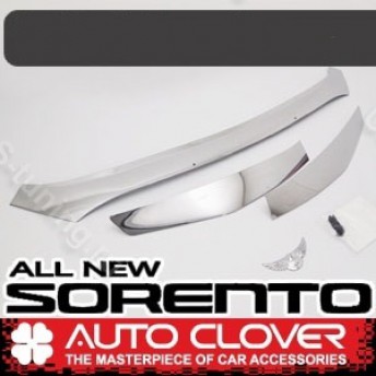 Дефлектор капота хромированный Sorento Prime 2015-2018