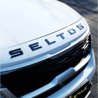Накладка на капот с надписью SELTOS Kia Seltos 2020+(SP2)