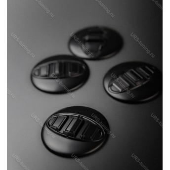 Накладки на колпачки колёсных дисков Brenthon Black